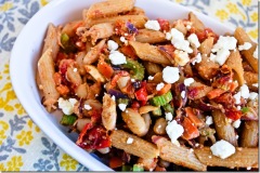 White Bean & Roasted Tomatoes Pasta